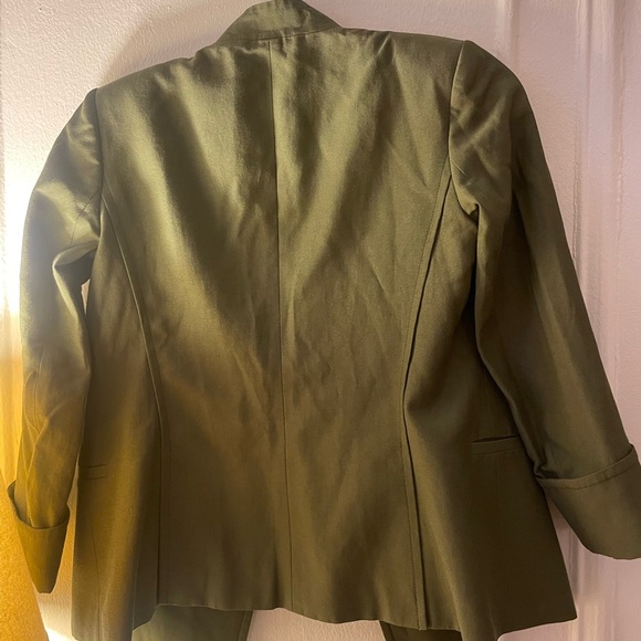Theory Made in USA Blazer Olive - Picture 9 of 9